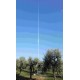 Alluminum kit for 1/4 lambda 80m vertical antenna