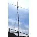 Telescopic tubular mast